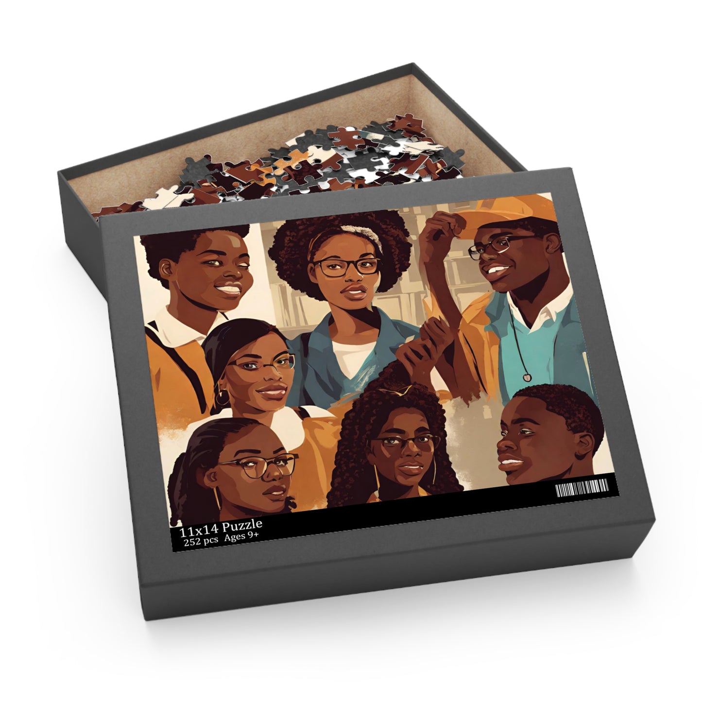 Black Students Puzzle - TSHIRTLA20