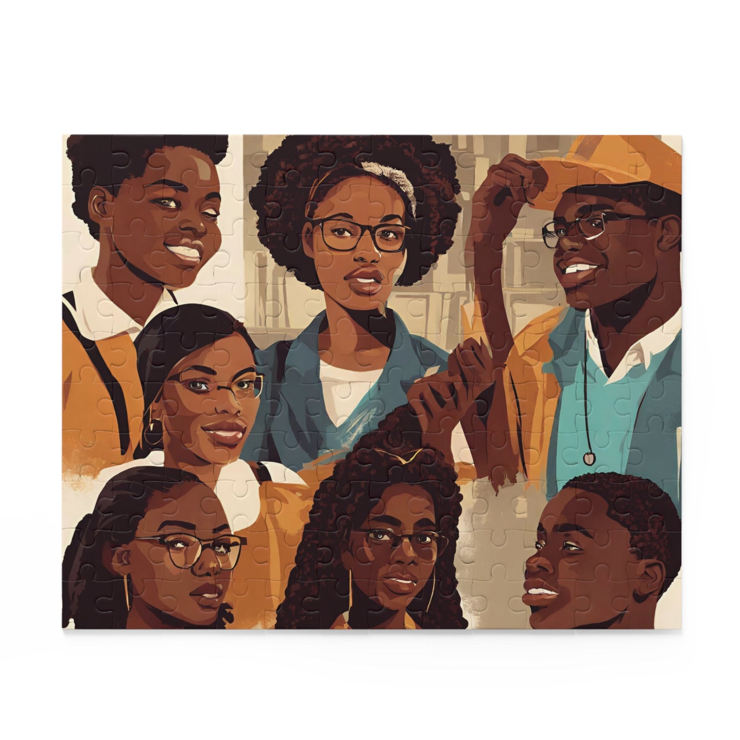 Black Students Puzzle - TSHIRTLA20