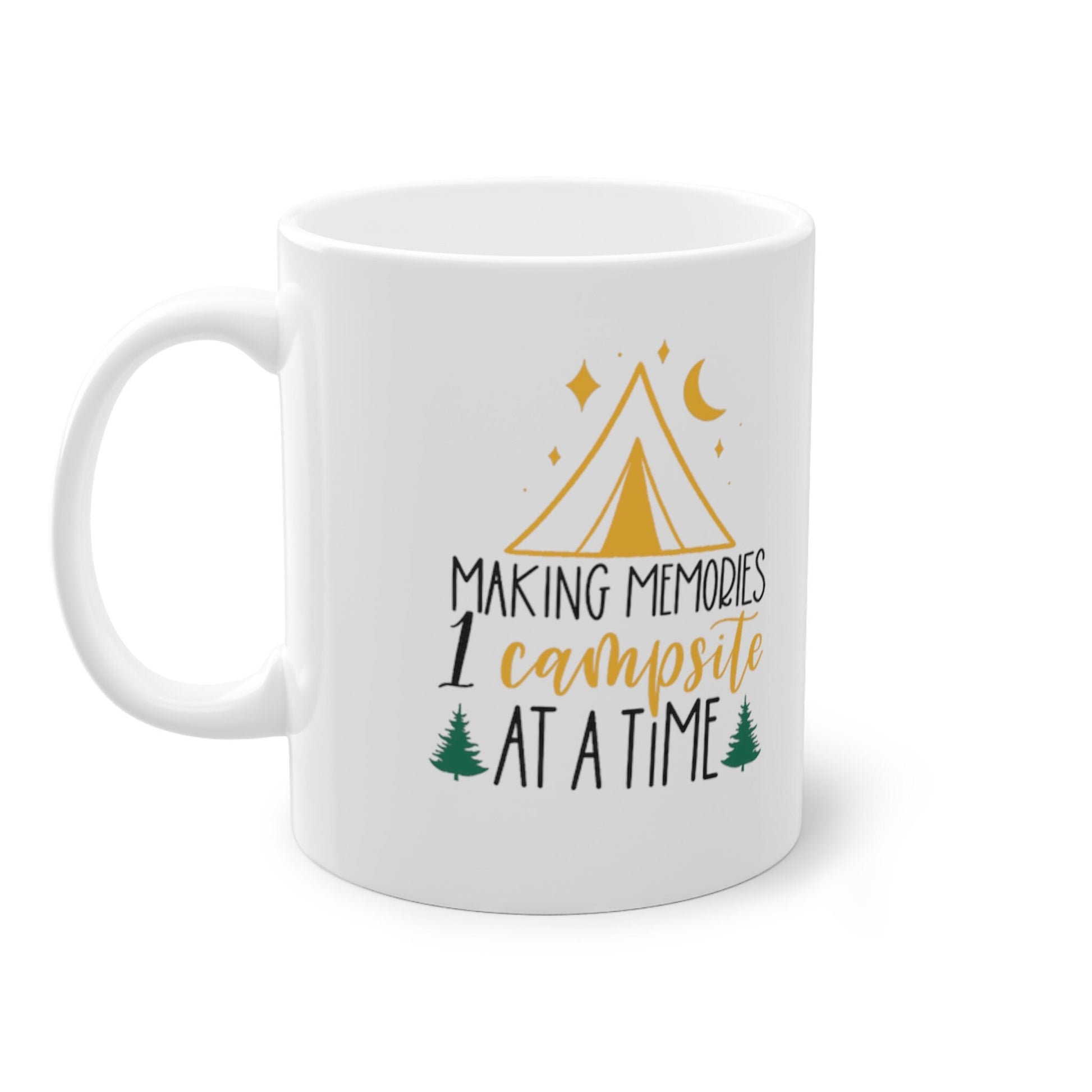 Making memories 1 campsite at a time coffee mug - TSHIRTLA20