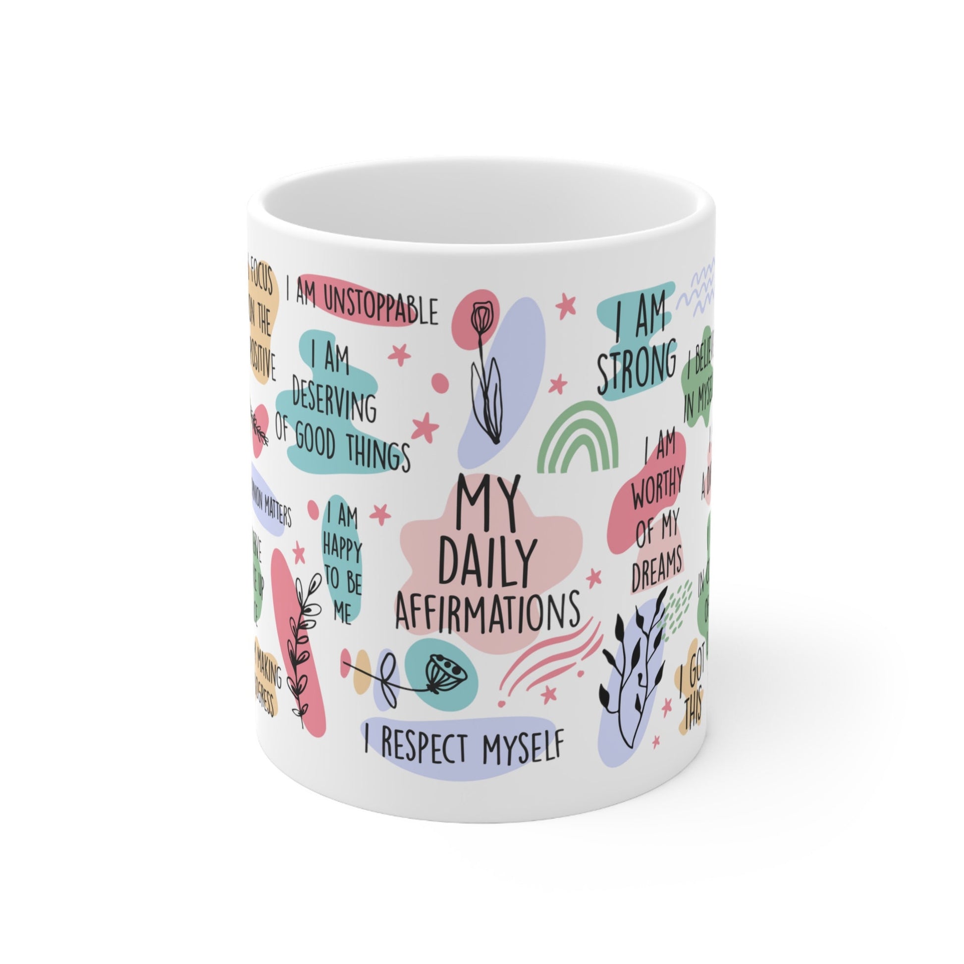 Daily affirmation coffee mug - TSHIRTLA20