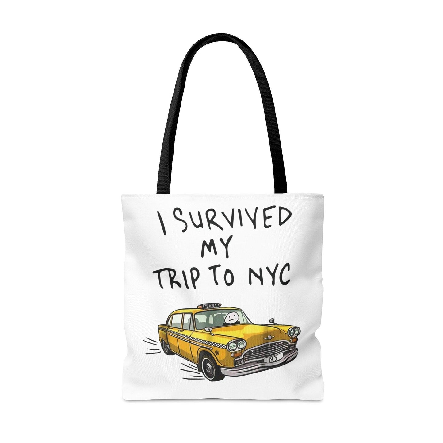 I survived my trip to NYC Tote Bag (AOP) - TSHIRTLA20