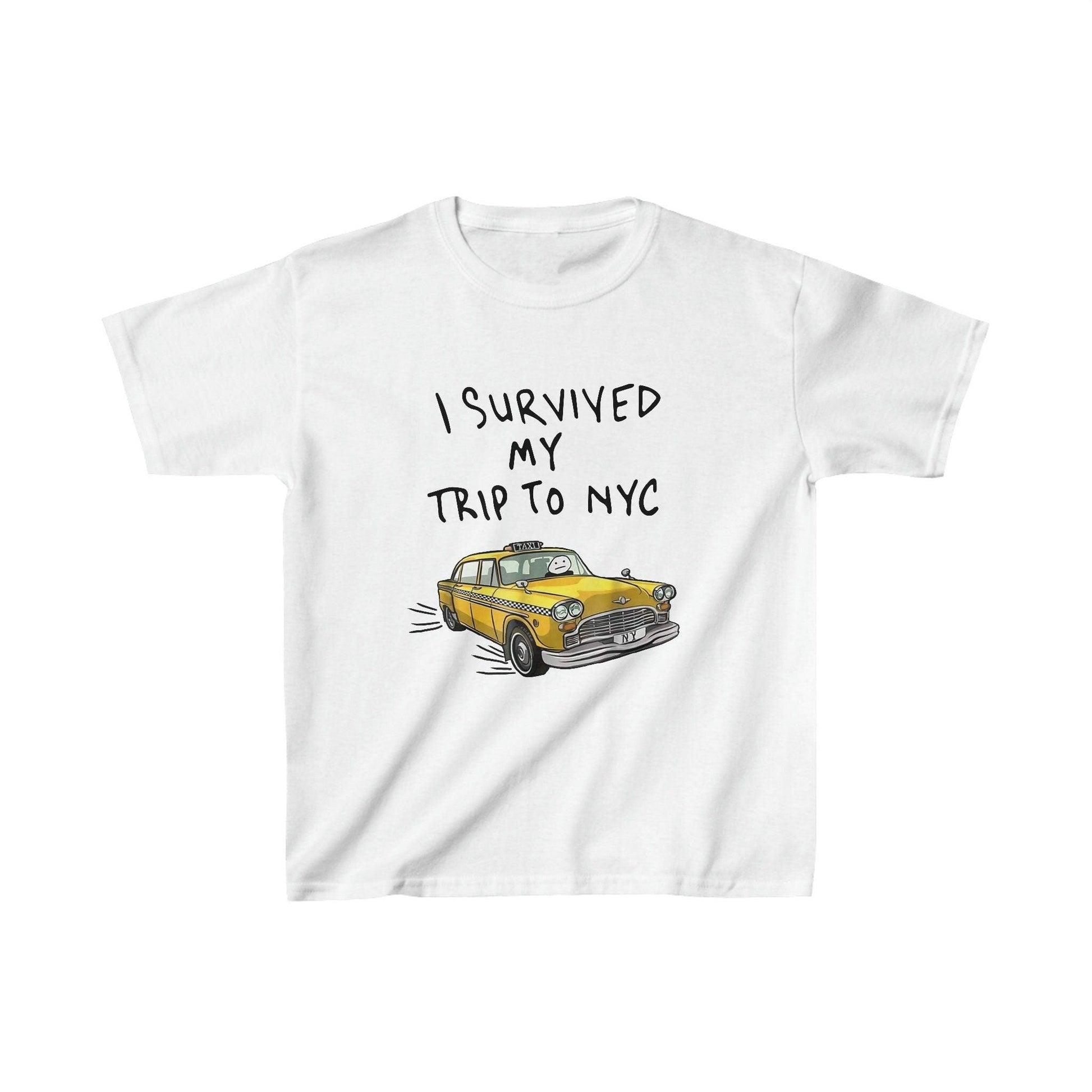 I survived my trip to NYC Kids Heavy Cotton™ Tee - TSHIRTLA20