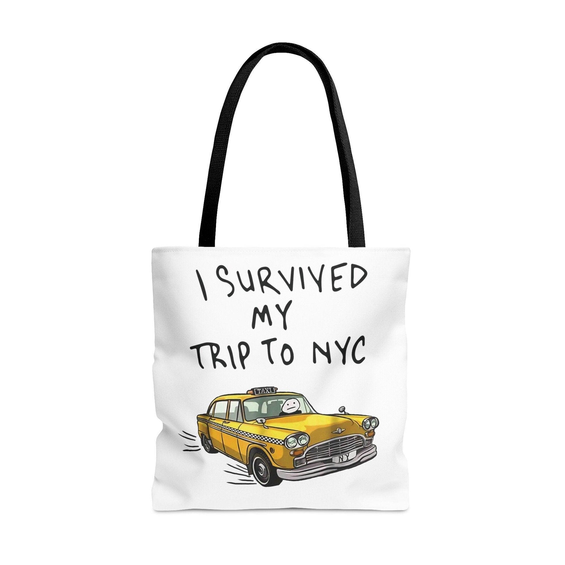 I survived my trip to NYC Tote Bag (AOP) - TSHIRTLA20