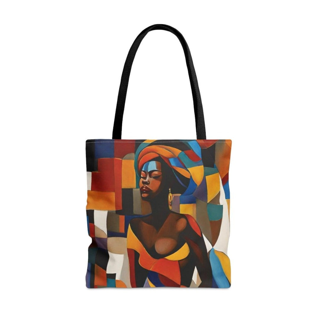 African American Colorful Abstract Tote Bags (Small, Medium or Large) - TSHIRTLA20