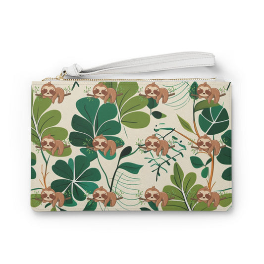 Sleeping Sloth Clutch Bag - TSHIRTLA20