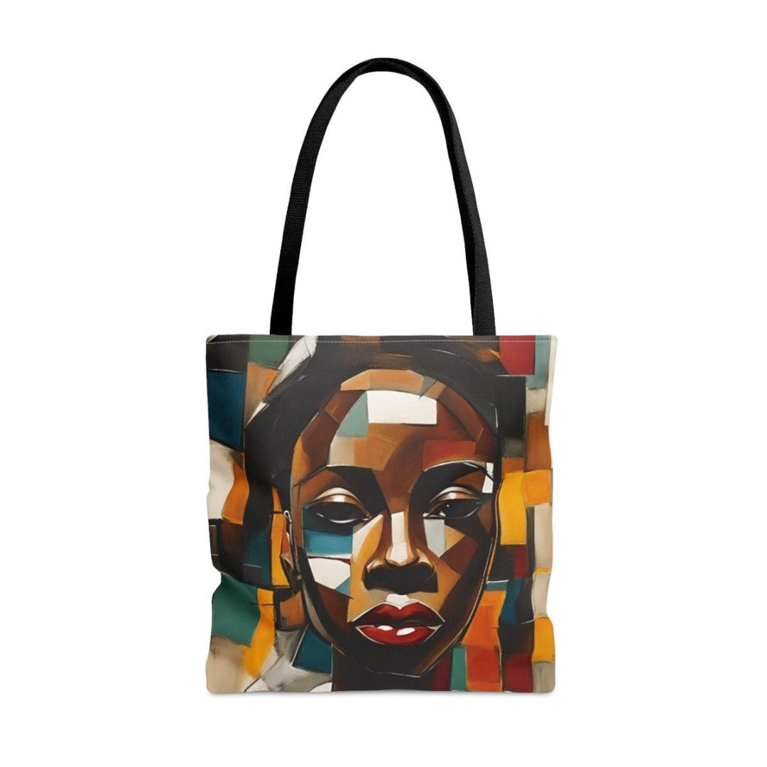 African American Colorful Abstract Tote Bags (Small, Medium or Large) - TSHIRTLA20