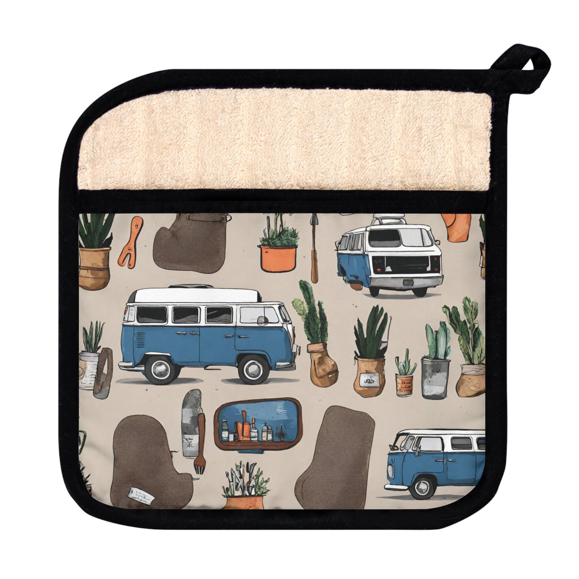 Van Life Pot Holders with Pocket - TSHIRTLA20